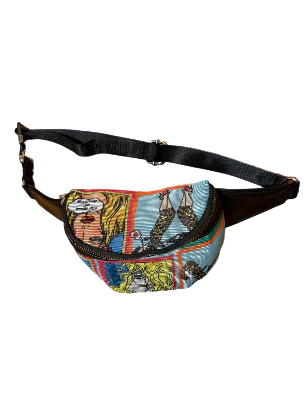 RARE Betsey Johnson Mesh is Fresh fanny pack